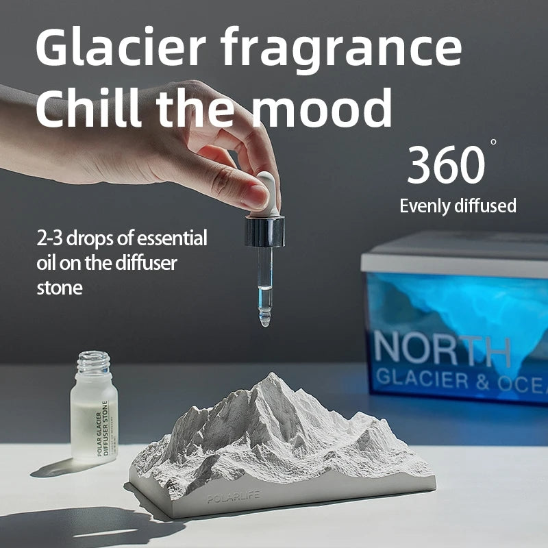 Polar Glacier Night Light Speaker Lamp