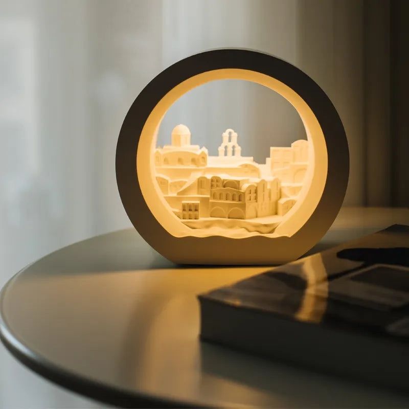 Greek-Inspired Aroma Night Light