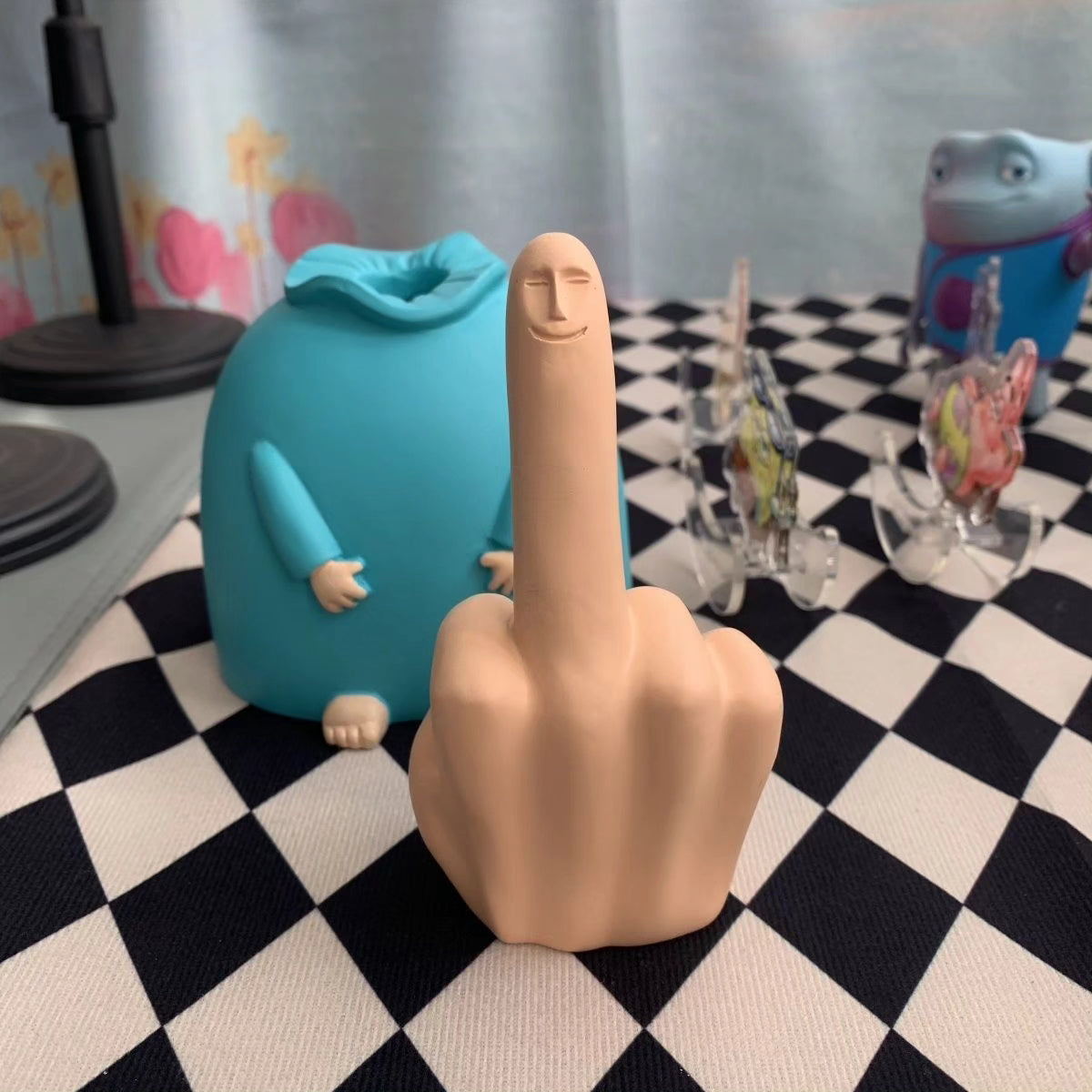 Desktop Ornament Middle Finger