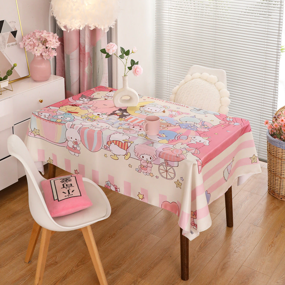 Waterproof Tablecloth Desk/Table Covers Cute Design