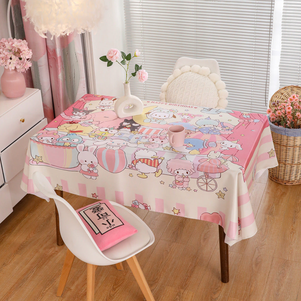 Waterproof Tablecloth Desk/Table Covers Cute Design