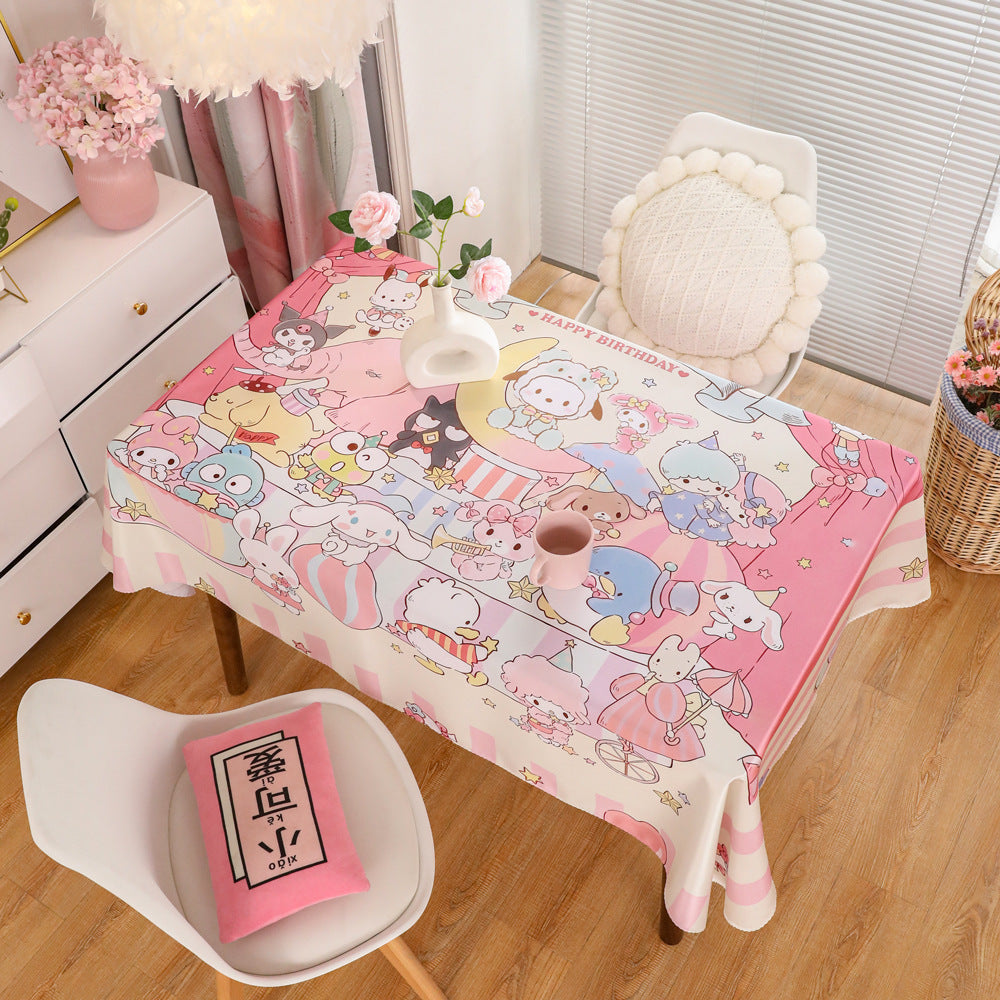 Waterproof Tablecloth Desk/Table Covers Cute Design