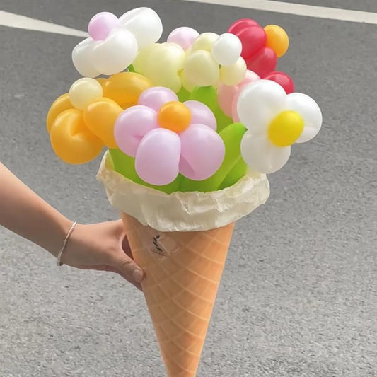 Ice Cream Balloon Bouquet DIY material Kit