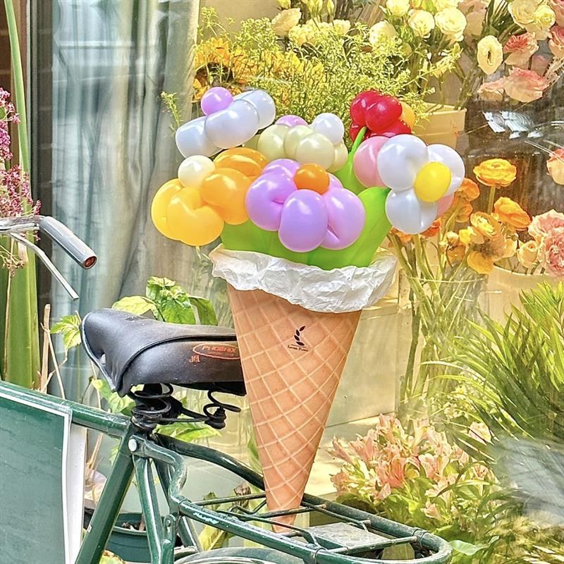 Ice Cream Balloon Bouquet DIY material Kit